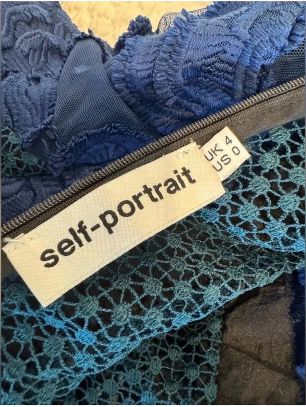 Self Portrait Thea Lace Maxi Gown - Picture 5 of 6